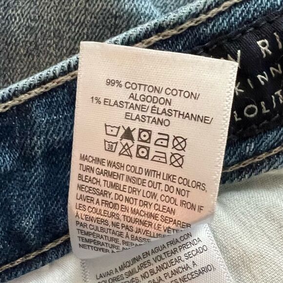 Lucky Brand Low Rise Lolita Skinny Jeans size 10 - Picture 11 of 13